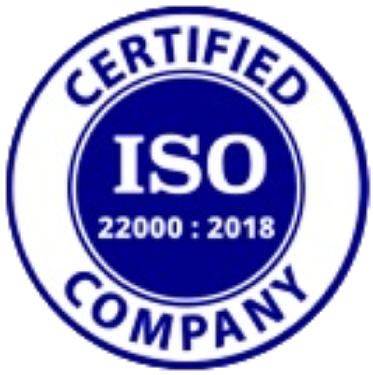 ISO 22000:2018 Certified Company